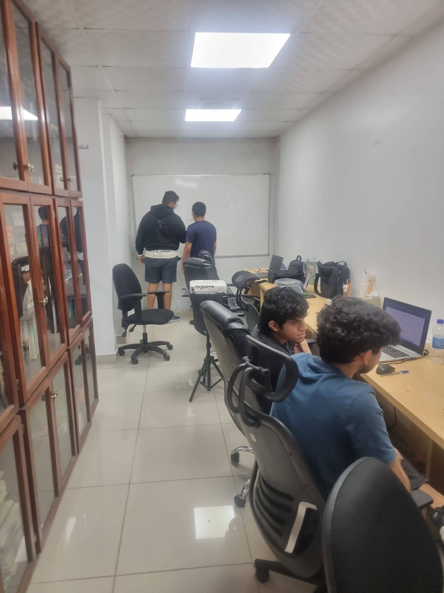 Zona de trabajo del grupo QOMP